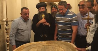 صور. .وزير الآثار يزور الدير المحرق بأسيوط للتعرف على مسار العائلة المقدسة