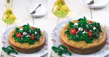 طريقة عمل الكيك المالح بالجبنة والزيتون