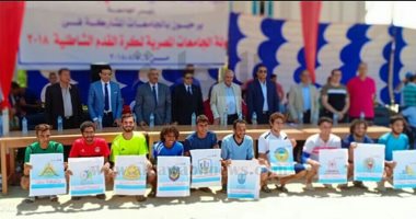 جامعة دمنهور تحصل على المركز الثانى فى كرة القدم الشاطئية