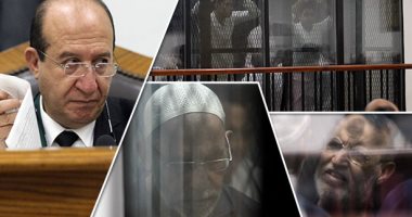 جنايات القاهرة تقضى بالمؤبد لبديع والبلتاجى والعريان بأحداث البحر الأعظم 