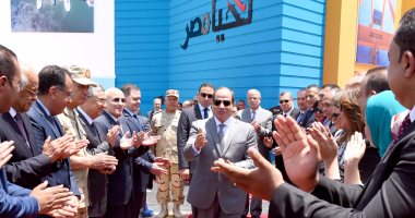 الرئيس السيسى يفتتح قناطر أسيوط الجديدة و25 بئرا جوفيا بالوادى الجديد