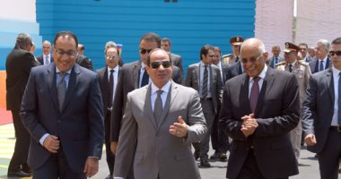 بعد قليل..السيسي يفتتح عددا من المشروعات التنموية فى بنى سويف