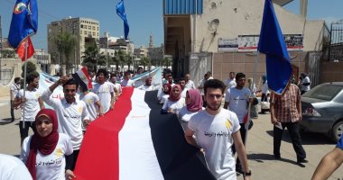 صور.. محافظ البحيرة تشهد الاحتفال باليوم العالمى للشباب