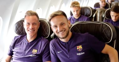 برشلونة يطير إلى المغرب لمواجهة إشبيلية فى كأس السوبر الإسبانى