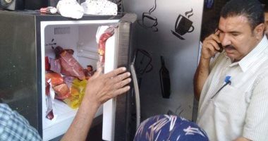 صور. ضبط سجق ودواجن غير صالحة للاستهلاك الآدمى بالخانكة