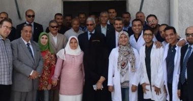 رئيس جامعة جنوب الوادى يفتتح وحدة الأطفال المبتسرين بمستشفى قنا الجامعى