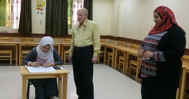 مدير تأمين بنى سويف يتفقد امتحانات الدور الثانى بالمعهد الفنى التمريض