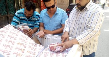 تموين الإسماعيلية يضبط لحوم منتهية الصلاحية فى أبوصوير 