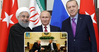 من التبعية لواشنطن إلى اللعب وفق قواعد الكرملين.. روسيا الملاذ الأخير للديكتاتور العثمانى والملالى للخلاص من سيف ترامب.. العقوبات الأمريكية تقوض أذرع أوباما فى الشرق الأوسط.. وتخلق تحالف جديد لخدمة أهداف موسكو