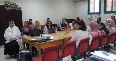 صور.. تدريب أطباء الأسنان على إجراءات مكافحة العدوى بالأقصر