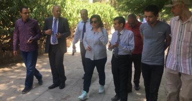 صور.. نائب وزير الزراعة تتفقد حديقة الأسماك استعدادا لعيد الأضحى