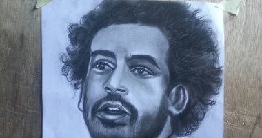 صلاح وتريكة والكينج أبرز رسوم القارئ أحمد اللبدى