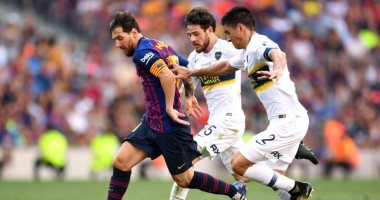 كأس خوان جامبر.. برشلونة يتقدم بثنائية على بوكا جونيورز فى الشوط الأول