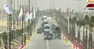 الرئيس السيسى يتفقد أكبر مجمع مصانع للأسمنت بالشرق الأوسط فى بنى سويف