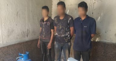 القبض على 3 عاطلين عقب سرقتهم مخزن فيلا بالمعادى قبل اكتشاف مالكها