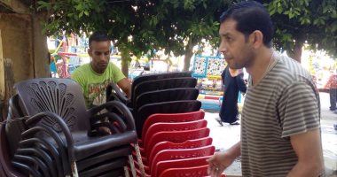 صور.. إزالة الإشغالات بساحة المرسى أبو العباس استعدادا لعيد الأضحى
