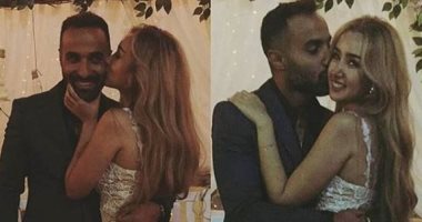 أحمد فهمى مغازلا خطيبته هنا الزاهد: هفضل أحبك دائما