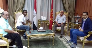 محافظ بورسعيد يستقبل رئيس الهيئة العامة لقصور الثقافة
