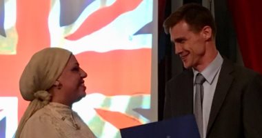 صور.. السفارة البريطانية تكرم ذوى الاحتياجات الخاصة والقائمين على العمل التوعوى
