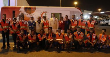 جنود مجهولة فى الحج.. متطوعون فى الهلال الأحمر لتقديم أفضل خدمة للحجيج