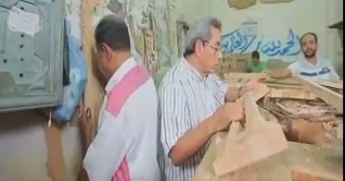 محمود سعد ينشر تقريرا عن صناعة الأثاث فى دمياط