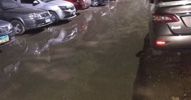 مياه الصرف الصحى تغرق المنطقة "ع" بهضبة الأهرام.. والأهالى يستغيون