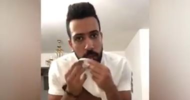 عمرو راضى بالـ"بامبرز" يرفع شعار "اشهرونى بدل ما أموت نفسى"