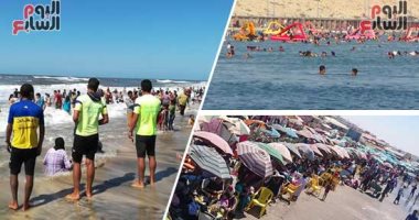 صور.. سواحل مصر تتزين لزوارها فى إجازة عيد الأضحى.. الإسكندرية تعلن الالتزام بالأسعار المكتوبة على الشواطئ لمنع الاستغلال.. ورأس البر تستعد لاستقبال 2مليون زائر.. وشواطئ بلطيم مجانا.. ومطروح كاملة العدد