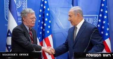 صور.. نتانياهو وبولتون يطالبان أوروبا بتكثيف الضغوط على إيران