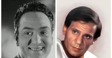 صور نادرة.. عبد الحليم حافظ ومحمد فوزى على المراجيح