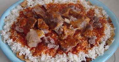 طريقة عمل الفتة بالخل والثوم بشكل صحى