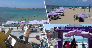 صور.. خطة الإسكندرية فى عيد الأضحى.. زيادة عدد الشواطئ المجانية إلى 8.. وحملات دورية لمراقبة الأسعار.. إخلاء 30% من أسرّة المستشفيات و4 فرق للانتشار السريع.. والمحافظ يشدد على تكثيف حملات النظافة