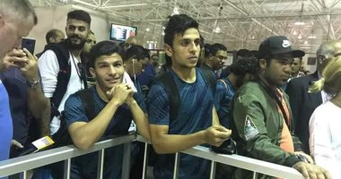 صور ..أزمة فى مطار أثيوبيا تواجه بعثة المصرى وبكاء منتخب سيدات السلة