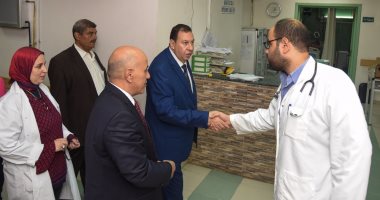 صور.. محافظ الإسكندرية ينيب السكرتير العام لتفقد المستشفيات فى العيد