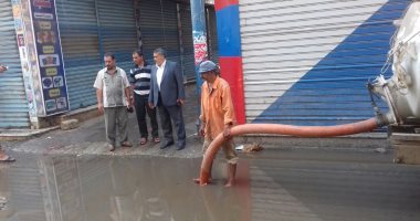قطع المياه عن زهراء المعادى 12 ساعة لكسر بماسورة صرف صحى