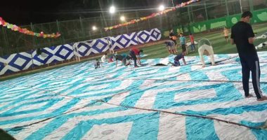 صور.. ساحات صلاة العيد تستعد لاستقبال المصلين فى بنى سويف