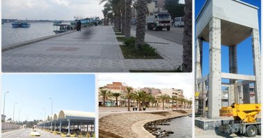 صور.. نرصد أعمال أكبر مشروع لتنمية رشيد بـ1.5 مليار  جنيه.. إنهاء أول ميناء للصيد بـ400 مليون جنيه قريبًا.. ومشروعات سياحية بمثلث ربط النيل بالبحر المتوسط.. وإنشاء أكبر مركز للصناعات البحرية وصناعة السفن
