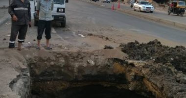 كسر ماسورة مياه فى حى الزاوية الحمراء وحملة نظافة لرفع مخلفات ذبح الأضاحى