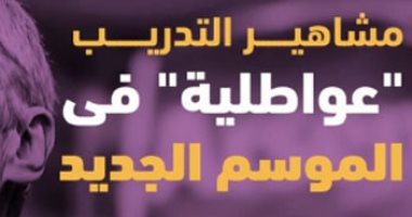 فيديو جراف.. مشاهير التدريب "عواطلية" فى الموسم الكروى الجديد