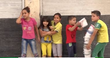 شاهد.. أوضاع نازحى الفوعة وكفريا بمدينة حلب بسوريا