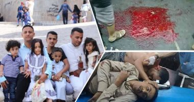 صور.. عيد اليمنيين تحت حصار الحوثيين.. ضحكات باكية تغالب طلقات المدافع المدوية.. من صنعاء لتعز مأساة اليمن السعيد فى الأضحى.. الأطفال يرسمون الحنة.. وقلعة القاهرة تتزين.. واليمنيات: "أيش من عيد والقلب جريح!" 
