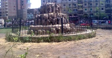 إعادة تطوير حديقة ميدان المطرية وزراعتها بالزهور