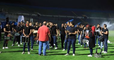 صور.. انتهاء ترتيبات حفل افتتاح السوبر الإماراتى