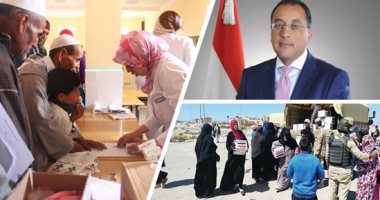 رئيس الوزراء يستعرض تقريراً عن الخدمات المقدمة لأهالى شمال سيناء يوليو الماضى.. علاج 6629 حالة بمعظم التخصصات.. توفير 3 ميكروباصات لنقل مرضى الغسيل الكلوى لمستشفى العريش بالمجان.. وتسيير 22 أتوبيسا بأجر رمزى