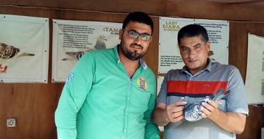 صور.. مزاد خيرى لبيع الحمام الزاجل لصالح مرضى مركز اورام طنطا