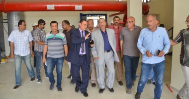  محافظ الإسماعيلية يتفقد أعمال المرحلة الأولى لمشروع محطة مياه الشرب بمدينة المستقبل 
