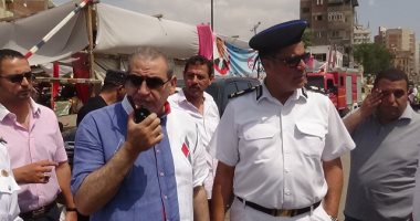 مدير أمن السويس يقود حملة مرورية بطرق السخنة والأدبية