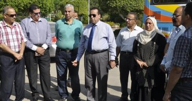 انطلاق قوافل الإصحاح البيئى لجامعة قناة السويس إلى سانت كاترين