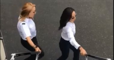 العربيات راحت عليها.. الطائرة آخر تقاليع تحدى كيكى