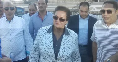 صور.. محافظ البحيرة تحضر تدريبات دمنهور وتوعد بتقديم الدعم المادى